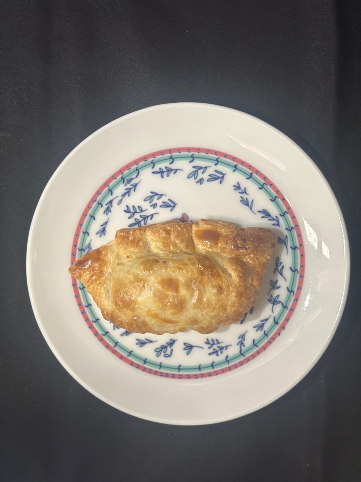 Pumpkin and sweet corn empanada